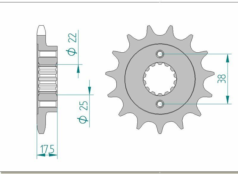 AFAM Pignone standard in acciaio 52616 - 525