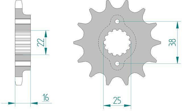 AFAM Pignone standard in acciaio 52608 - 525