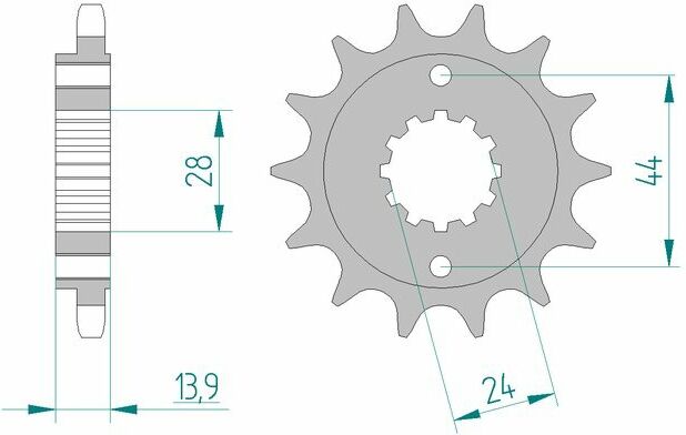 AFAM Pignone standard in acciaio 20606 - 525