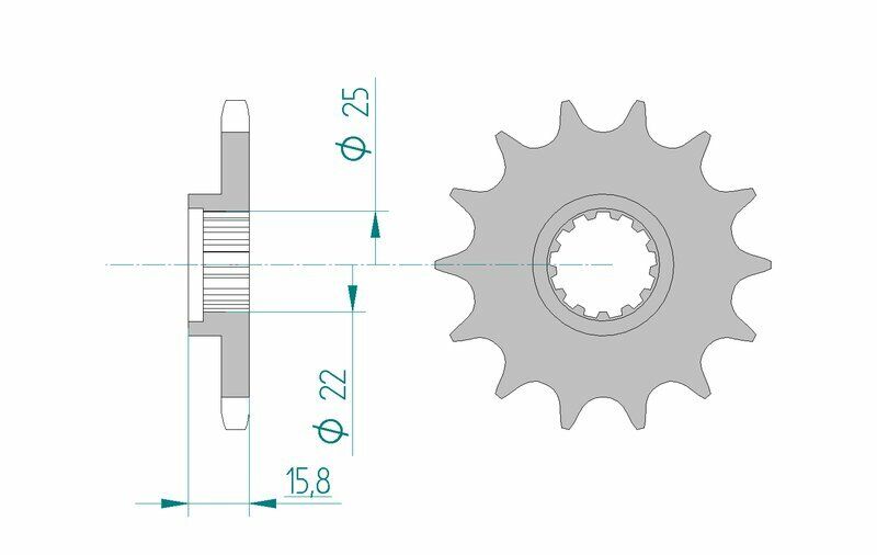 AFAM Pignone standard in acciaio 24508 - 525