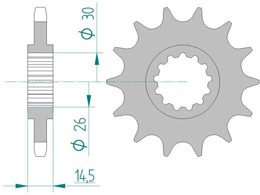 AFAM Pignone standard in acciaio 20607 - 525