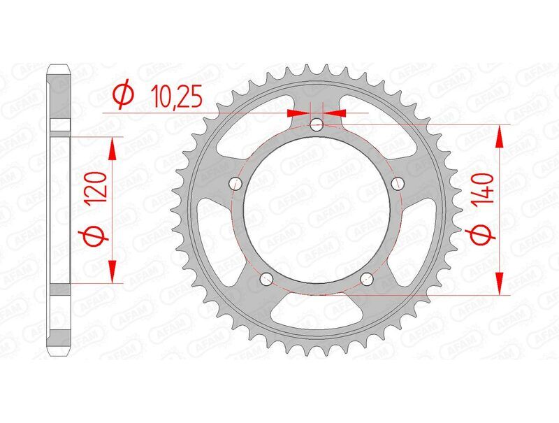 AFAM Corona standard in acciaio 14604 - 525