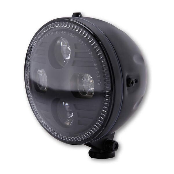 highsider 5 3/4 pollici led faro atlanta atlanta nero