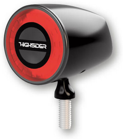 HIGHSIDER FANalino di coda a LED  ROCKET CLASSIC Nero