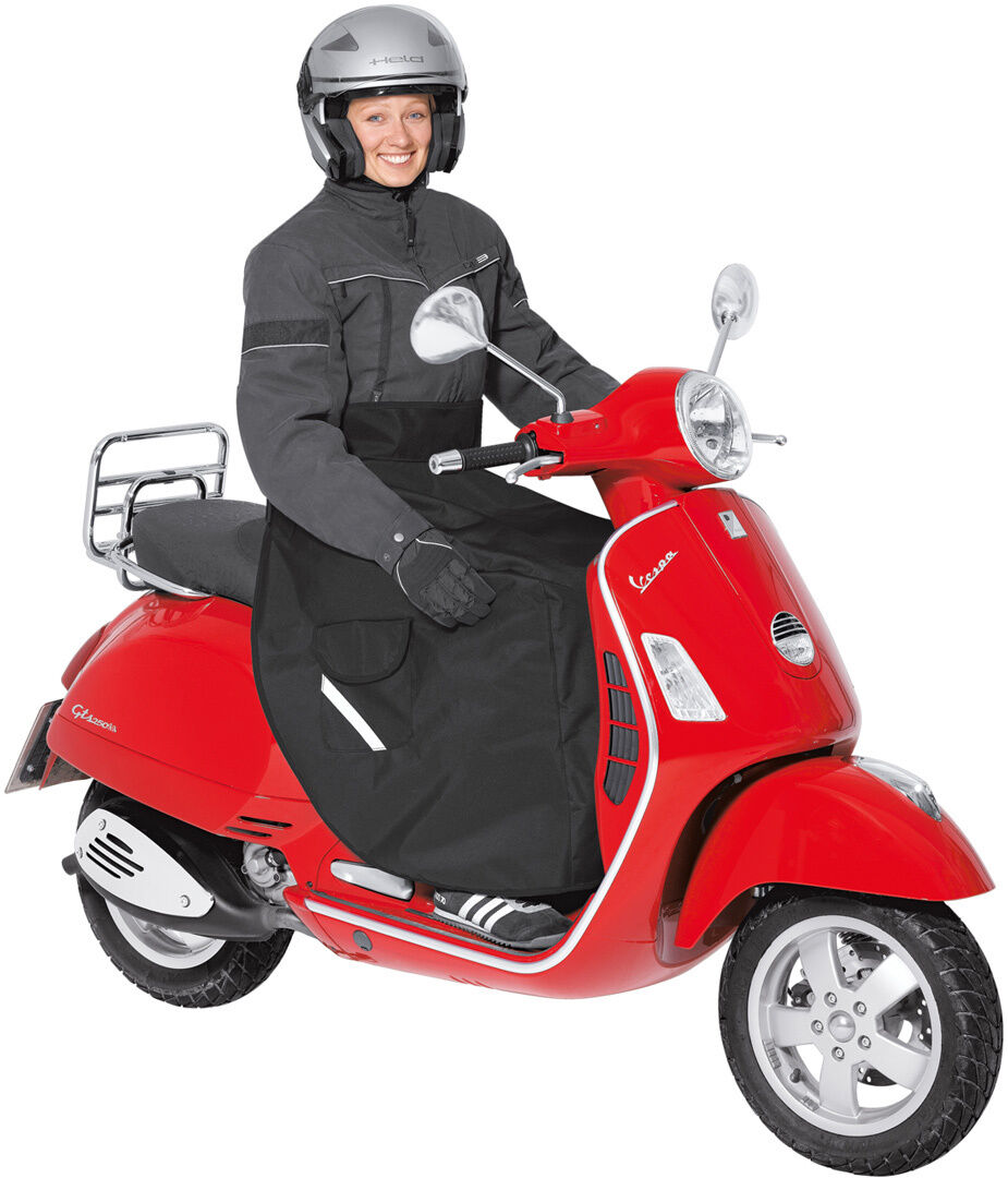 held scooter protezione dalla pioggia nero unica taglia