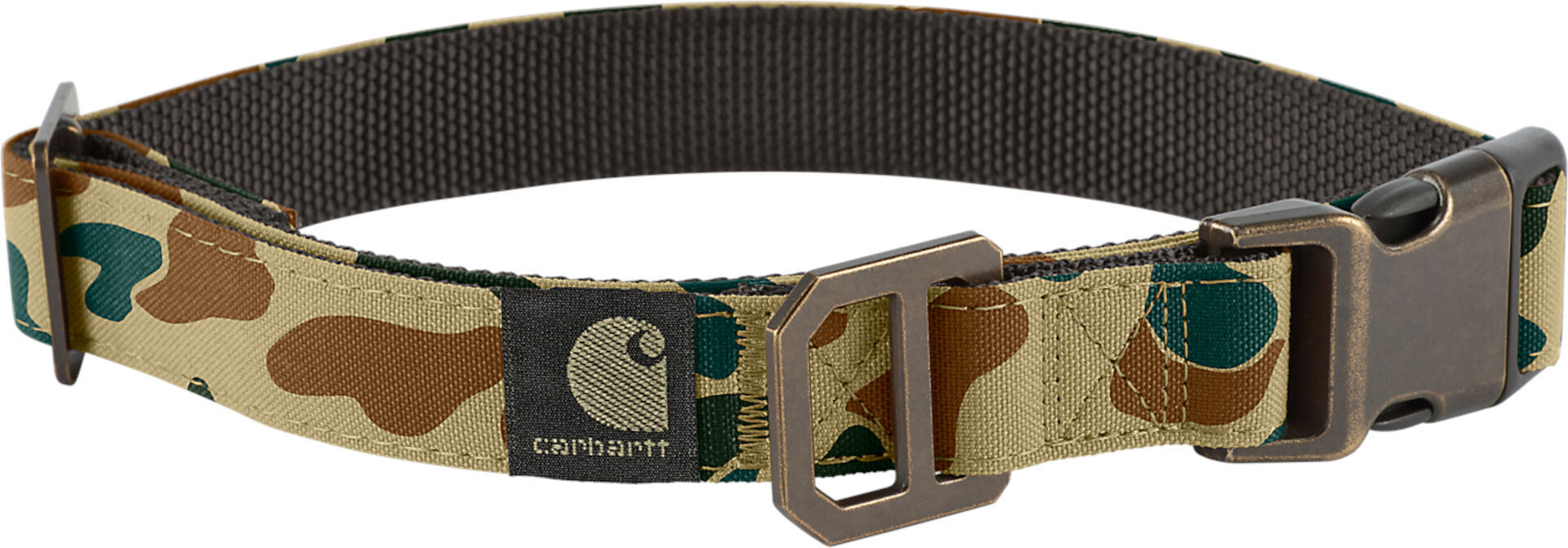 carhartt nylon duck camo collare per cani multicolore m