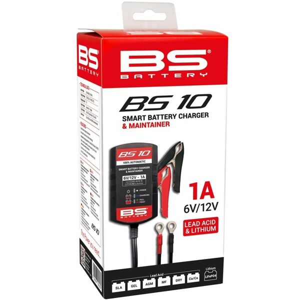 bs battery bs10 6v/12v 1a caricabatterie intelligente  260 mm