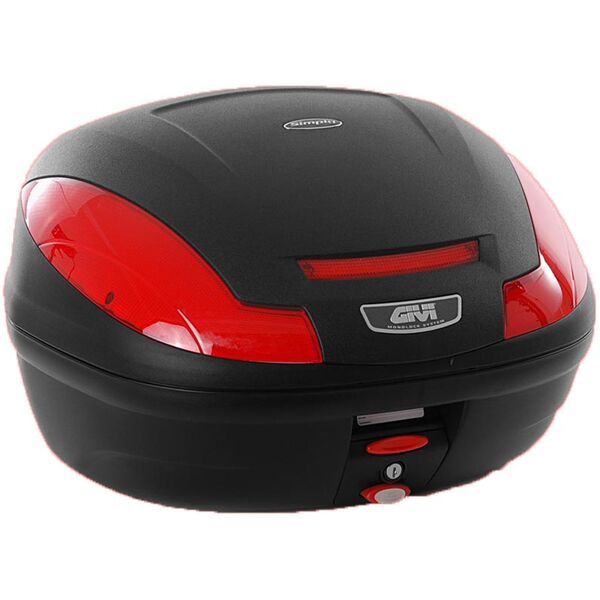 givi e470 simply iii monolock custodia con piastra nero 41-50l