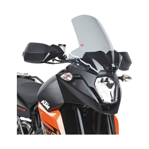 givi d750sg parabrezza spoiler colorato - abe