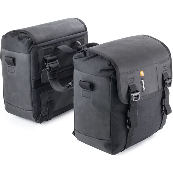 kriega duo 28 borsa a sella nero 21-30l