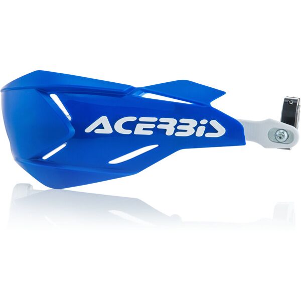 acerbis x-factory guardia della mano bianco blu unica taglia