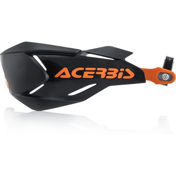 acerbis x-factory guardia della mano nero arancione unica taglia