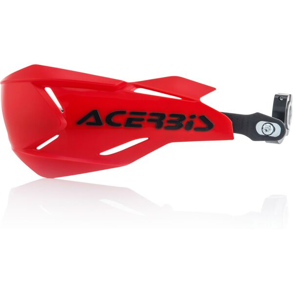 acerbis x-factory guardia della mano nero rosso unica taglia