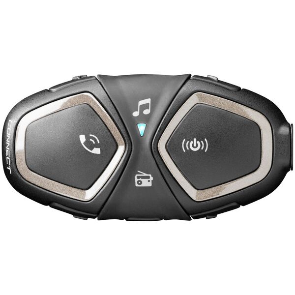 interphone connect bluetooth comunicazione sistema monocomponente nero unica taglia