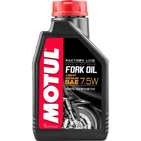 motul factory line light/medium 7.5w olio forcella 1 litro