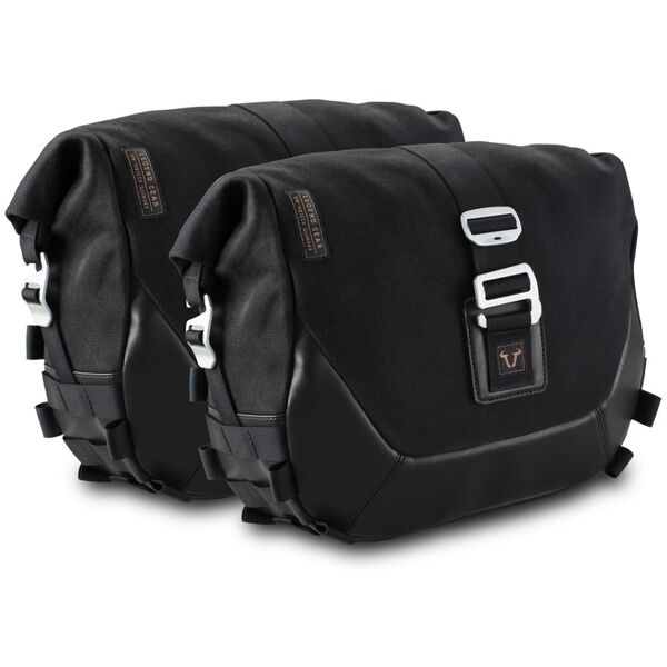 sw-motech legend gear side bag system lc black edition - bmw r ninet (14-), pure / urban g/s (16-). schwarz