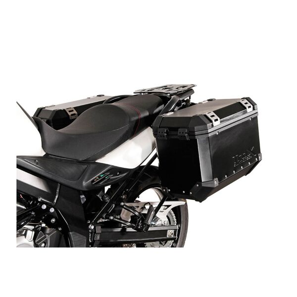 sw-motech supporti laterali  evo - nero. suzuki dl 650 (11-16).