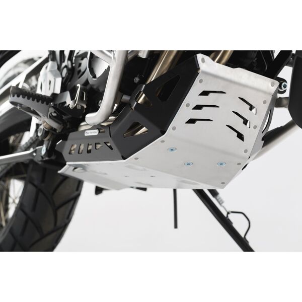 sw-motech protezione motore  - nero/argento. bmw gs-modelli / husqvarna nuda 900. nero argento unica taglia