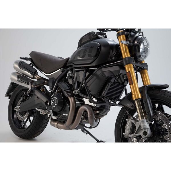 sw-motech crash bar - nero. ducati scrambler 1100 modelli (17-). nero unica taglia