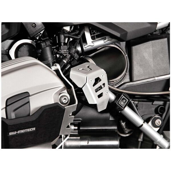 sw-motech protezione potenziometro - argento. bmw r 1200 gs (08-12) / r ninet (14-).