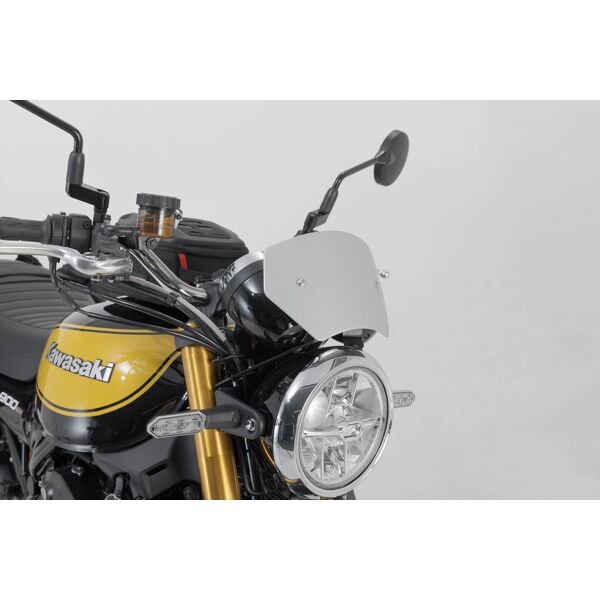 sw-motech parabrezza - argento. kawasaki z900rs (17-) / se (21-). argento unica taglia