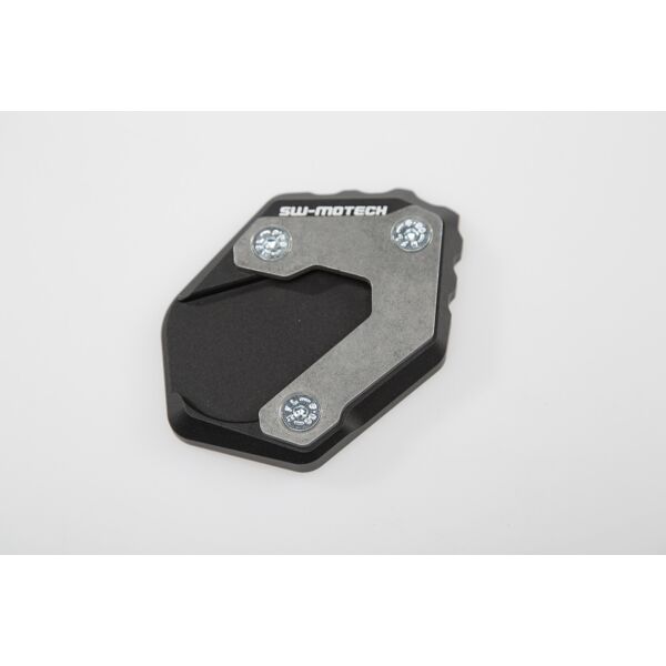 sw-motech prolunga per piedino laterale - nero/argento. bmw r 1200/1250 gs adv, rallye.