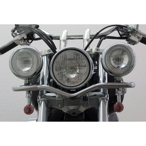 fehling porta lampade deluxe per fari aggiuntivi honda vt 750 c spirit argento