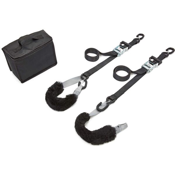 acebikes tension cinturino set deluxe duo, con cricchetto nero grigio