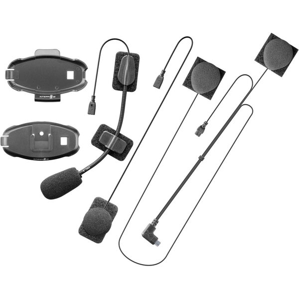 interphone active / connect kit audio universale nero unica taglia