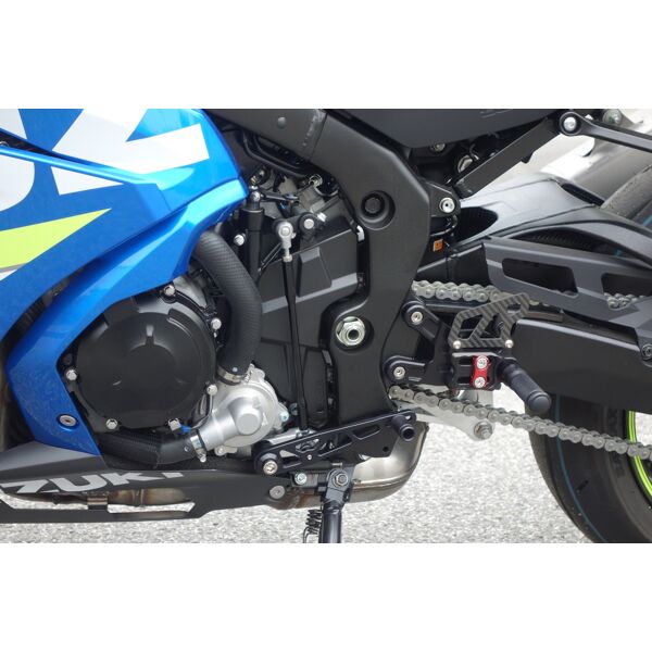 lsl parte di ricambio per 2sistema di poggiapiedi 118s138rt/cuprt, lato di commutazione, gsxr1000, 17- nero