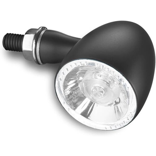 kellermann indicatore led  / luce di posizione proiettile 1000 pl bianco, nero, vetro trasparente nero