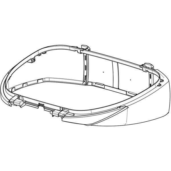 shad ricambio fascioni laterali sh58x / sh59x  65 cm