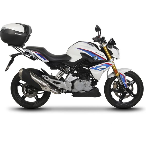 shad top master bmw g 310 r raccordo topcase nero