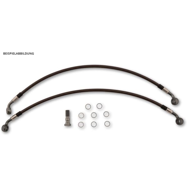 lsl linea freno intrecciato  steel honda cbr 600 f, 2001-2004 (pc35)