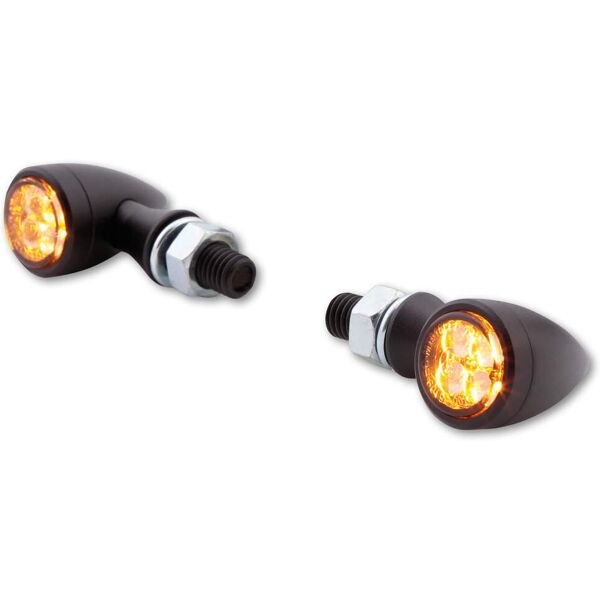 shin yo sixteen bullet led indicatore di direzione nero 31 mm