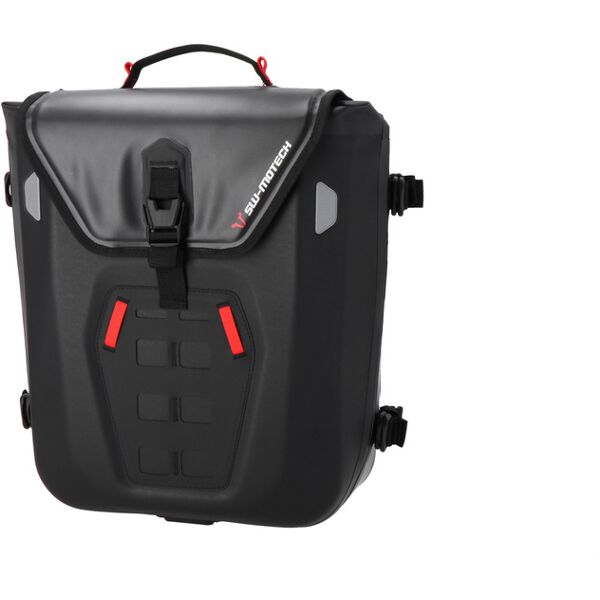 sw-motech sysbag wp m con piastra adattatore sinistra - 17-23l. impermeabile. per i vettori laterali.