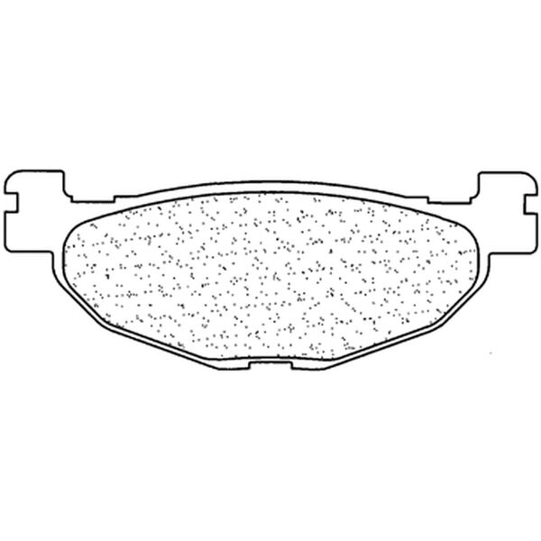 cl brakes pastiglie freno  maxi scooter metallo sinterizzato - 3075msc