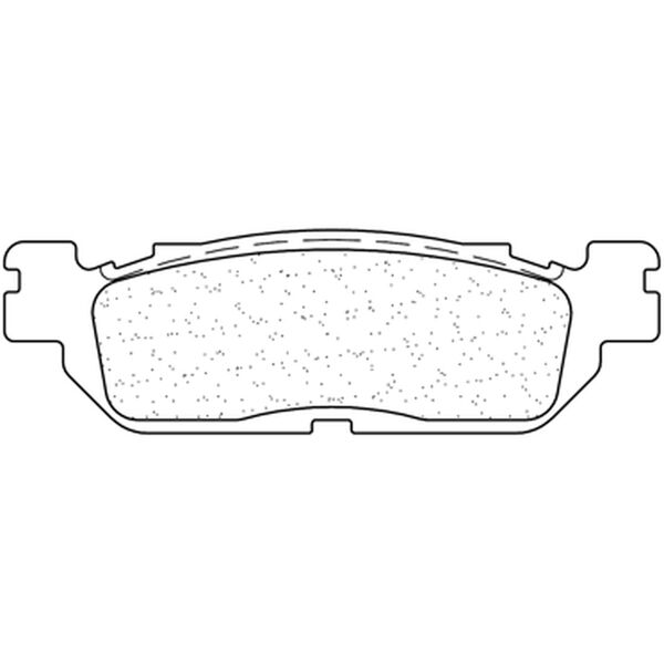 cl brakes pastiglie freno  maxi scooter metallo sinterizzato - 3095msc