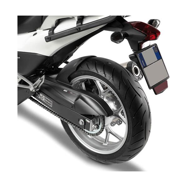 givi copriruota posteriore  in abs, nero per i modelli triumph tiger 800 (vedi descrizione)