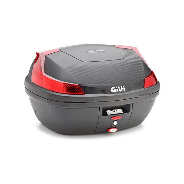 givi b47 blade bauletto monolock senza piastra nero rosso