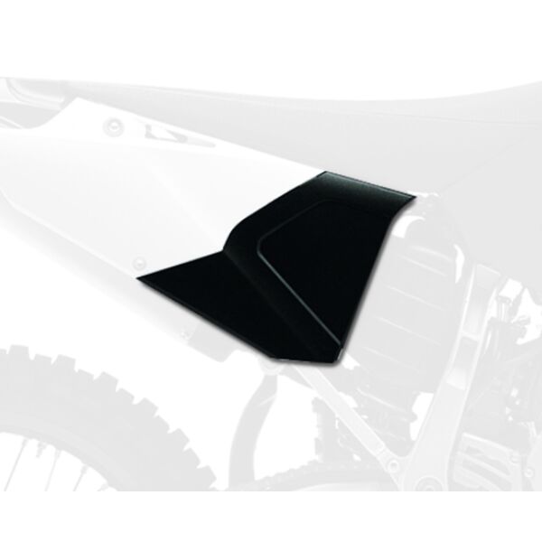 polisport air box restyling nero con coperchio air box yamaha yz125/250/250x