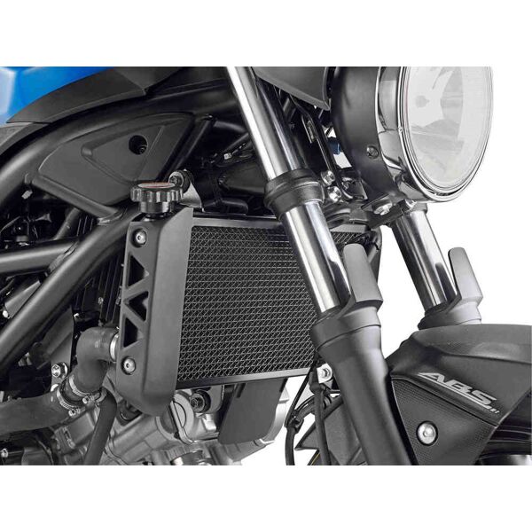 givi protezione  per radiatori ad acqua e olio in acciaio inox, nero per suzuki sv 650 (16-21)