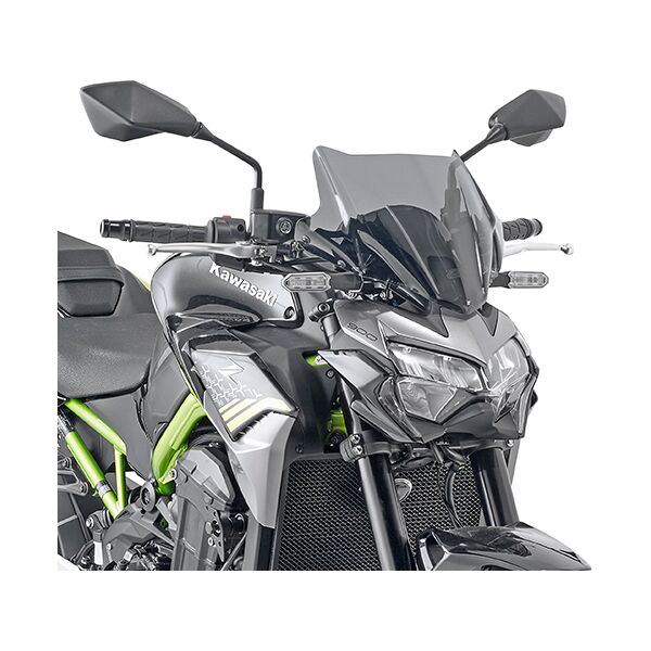 givi parabrezza  colorato, 280 x 365 mm (axl), abe 38665 per honda cb 500 f (19-21), kawasaki z 900 (20-21) parabrezza