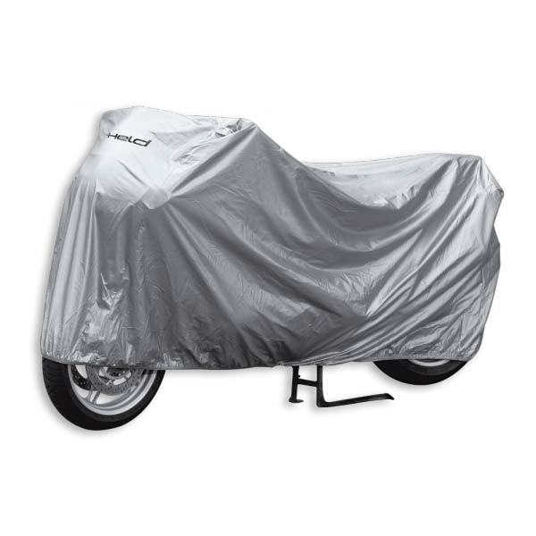 held 9010 cover copertura resistente freddo del motociclo argento l