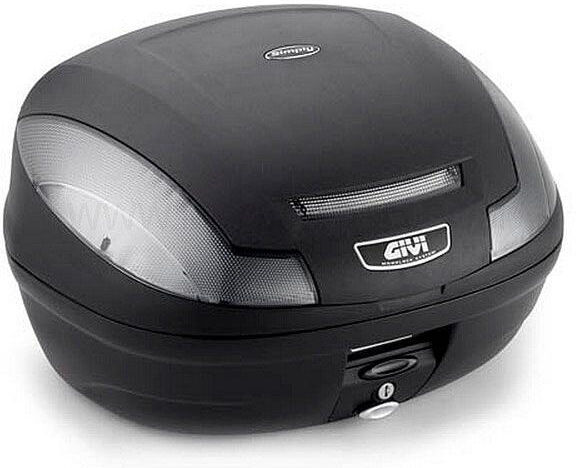 givi e470 simply iii tech monolock custodia con piastra nero 41-50l