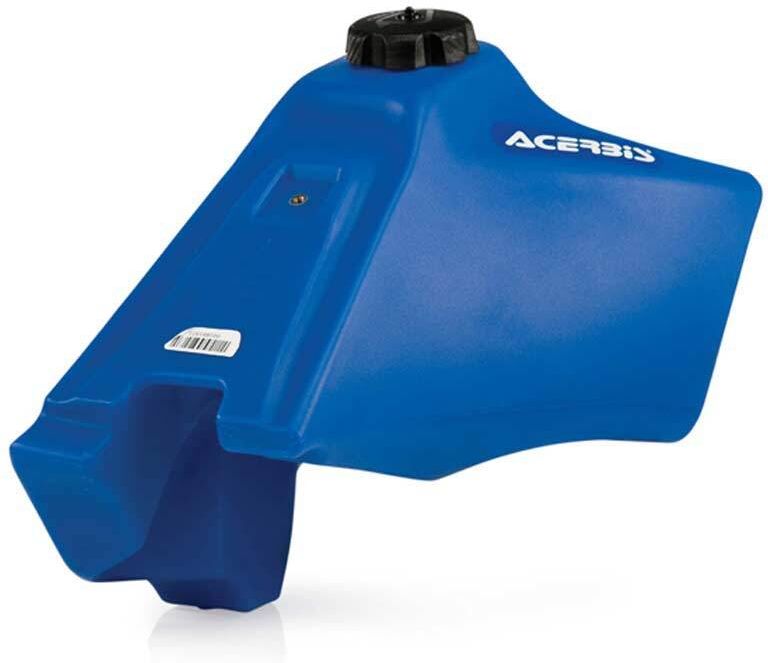 acerbis yamaha yzf wrf serbatoio carburante 12,5l argento 11-20l