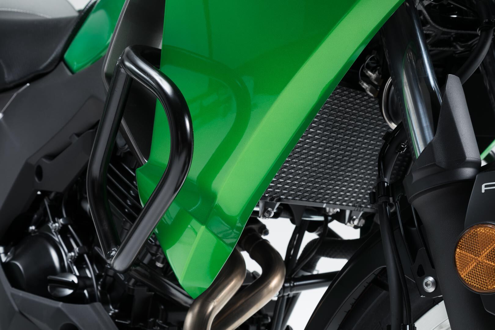 sw-motech crash bar - nero. kawasaki versys-x300 abs (16-). nero unica taglia