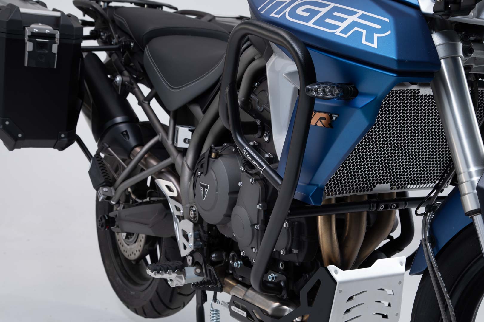 sw-motech crash bar - nero. modelli triumph tiger 800 (15-). nero unica taglia