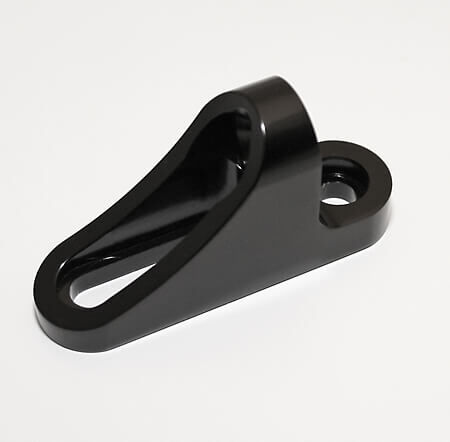 highsider adattatore universale, corto 60mm, spaziatura del foro della vite 20-42mm nero