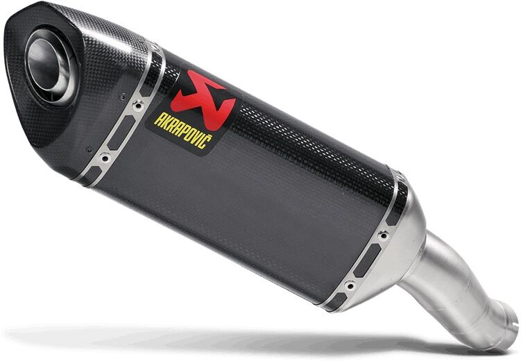 akrapovic silenziatore posteriore in carbonio slip-on line  carbone